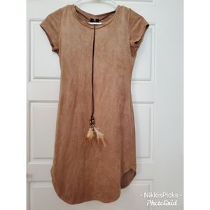 Brown Indie tunic dess